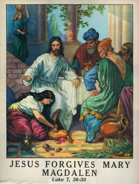 Jesus Forgives Mary Magdalen