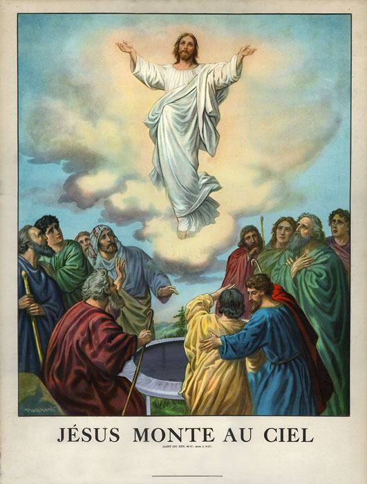 Jésus monte au Ciel